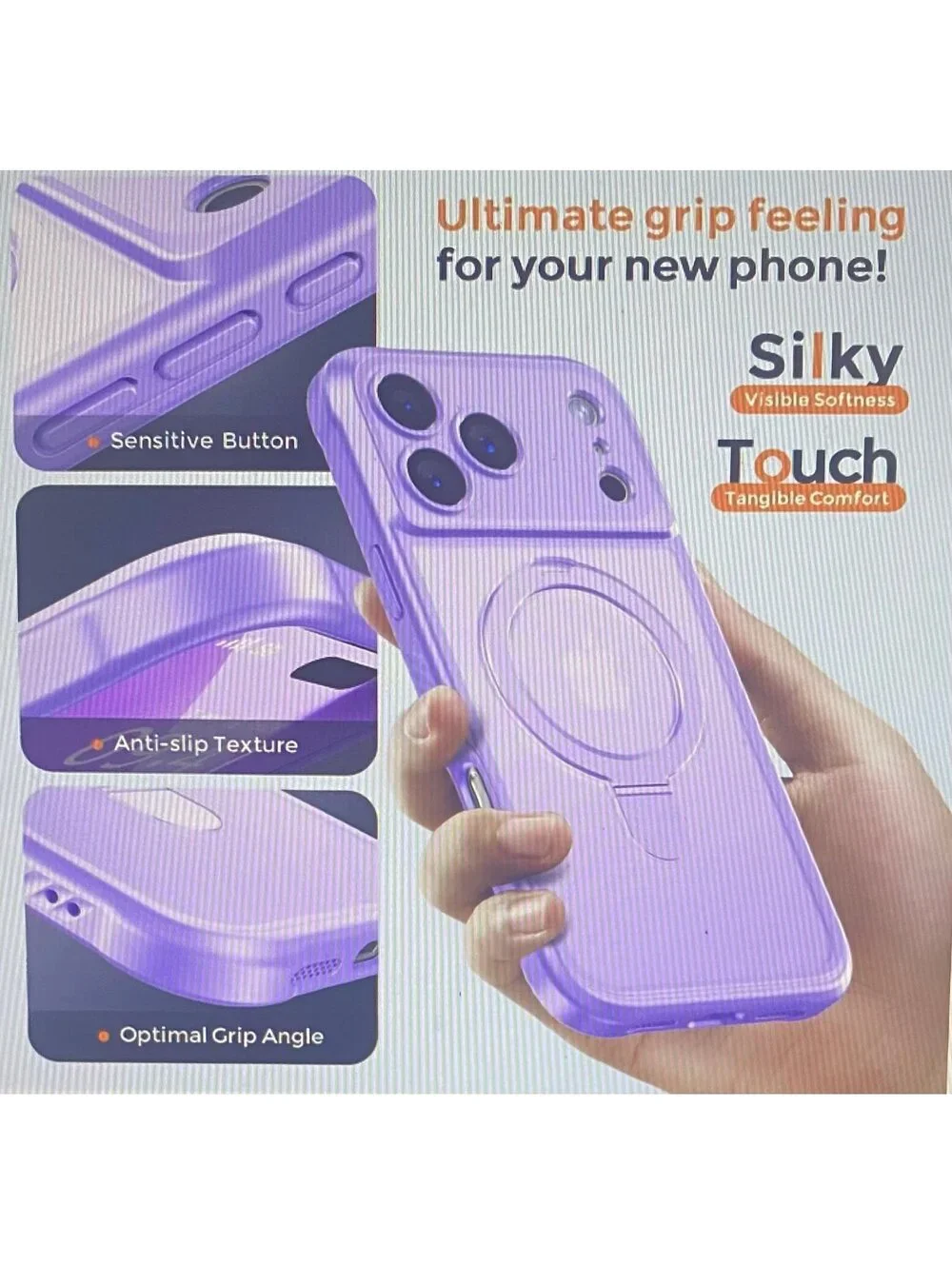 MOCCA Case for iPhone 17 Pro Light Purple